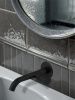 Смеситель для раковины AltroBagno Bilancia AltroBagnoBilancia010804MB встраиваемый в стену черный
