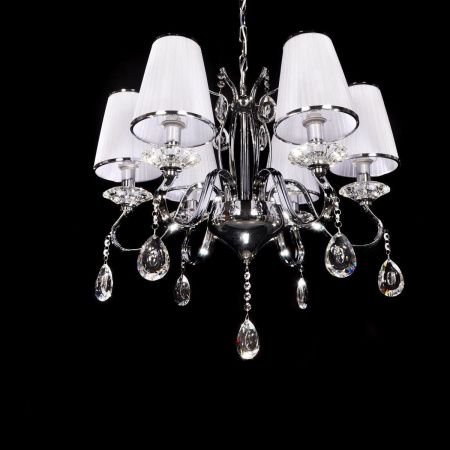 Люстра подвесная Lumina Deco Finezzia (Финеззиа) LDP 9267-6 CHR