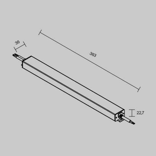 Источник напряжения Maytoni Lighting control  725005 - фото 4
