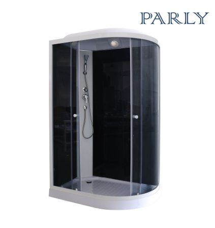 Душевая кабина Parly Classic EC1231L 120х80 асимметричная с крышей ориентация левая