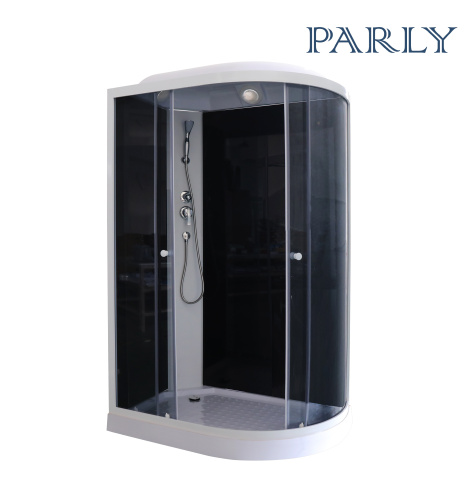 Душевая кабина Parly Classic EC1231L 120х80 асимметричная с крышей - фото 3