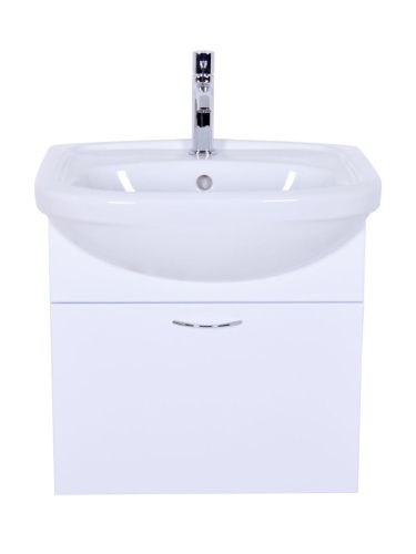 Тумба с раковиной Orange Лайт LRA-50TUW+RA 50х40 цвет белый