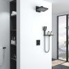 Душевая система Vincea Inspire VSFW-3I21MT4RMB встраиваемая в стену цвет черный с термостатом