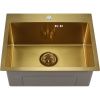 Кухонная мойка Melana ProfLine D5343HG золото 55х45 цвет золото поверхность полированная