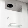 Душевая кабина AvaCan D271S 100х100 четверть круга с крышей ориентация универсальная