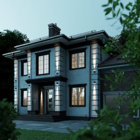 Уличный настенный светильник Odeon Light Long (Лонг) 7071/7WL