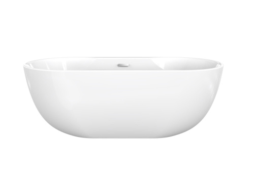 Ванна акриловая BelBagno BB28 179,5х85,5 отдельностоящая овальная - фото 2