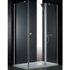 Душевой уголок Cezares ELENA ELENA-W-AH-1-90/80-P-Cr-R 90х80 стекло рифленое профиль хром без поддона