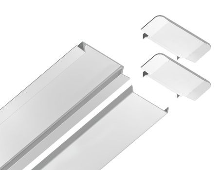 Алюминиевый встраиваемый профиль Ambrella Light Alum Profile (Алум Профиле) GP1100WH