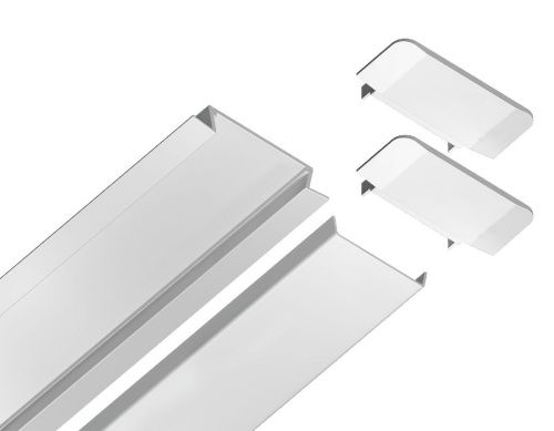 Алюминиевый встраиваемый профиль Ambrella Light Alum Profile (Алум Профиле) GP1100WH - фото 5