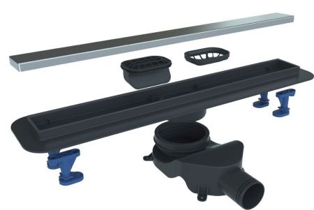 Душевой лоток BelBagno LUCE BB-LD-LUCE-70-CR 70х15 хром