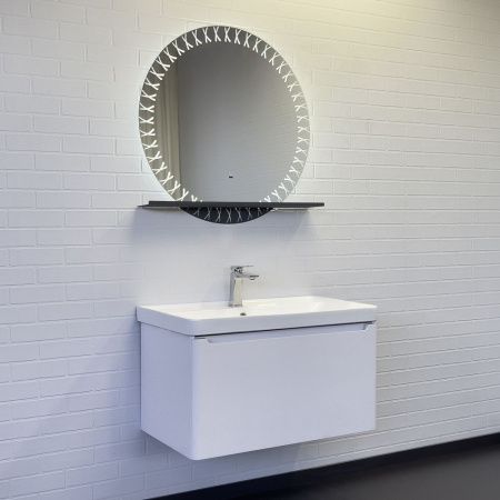 Зеркало с подсветкой Comforty Арзамас 00-00014152CF 80х80 подвесное