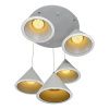Люстра подвесная iLedex Moon (Моон) WL8858-5 WH