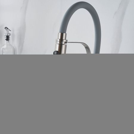 Смеситель для кухни Shevanik S943L-9 на мойку сатин