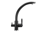 Смеситель для кухни Ulgran Classic U-017-344 на мойку черный
