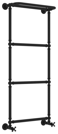 Полотенцесушитель Сунержа Ренессанс 1386 31-0281-1250 57х133 водяной черный матовый