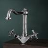 Смеситель Gattoni Spillo Steel TR300/18C0 на раковину хром
