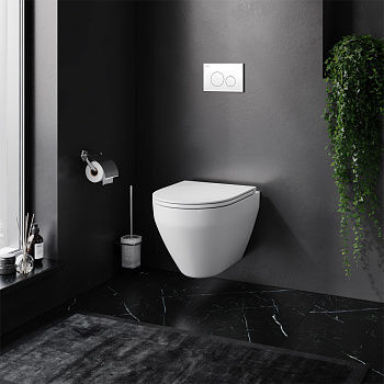 Комплект унитаз с инсталляцией с клавишей смыва Am.Pm Spirit V2.0 IS49001.701700 Комплект унитаз с инсталляцией с клавишей смыва Am.Pm Spirit V2.0 IS49001.701700