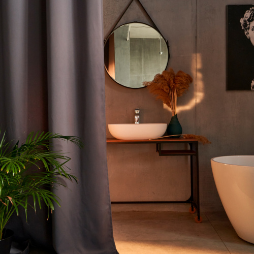 Раковина из искусственного камня MonteBianco Conca 550 20142 48х33 накладная цвет белый матовый без отверстий под смеситель - фото 4