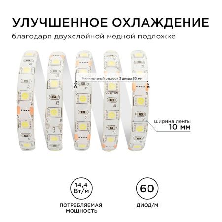 Светодиодная лента Apeyron 259BL