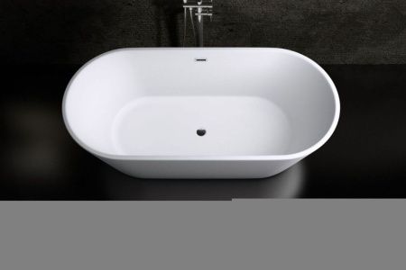 Ванна акриловая Art&Max AM-520-1695-795 170х80 отдельностоящая овальная с каркасом