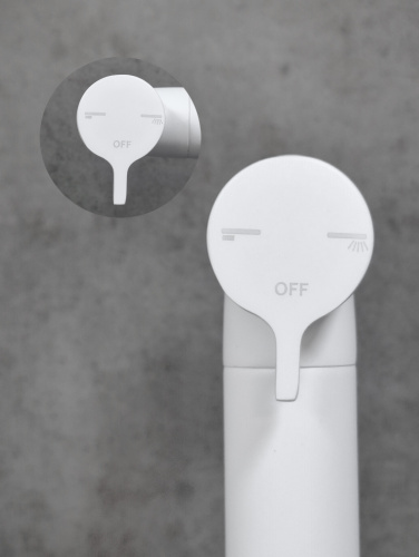 Лейка для гигиенического душа AltroBagno Modern AltroBagnoModern060210MW круглая - фото 3