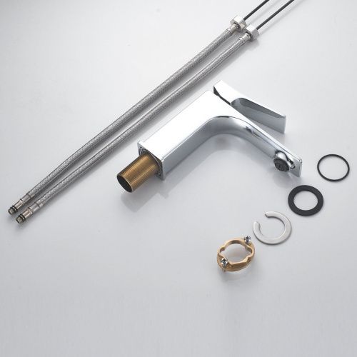 Смеситель Shevanik S6101 на раковину хром - фото 4