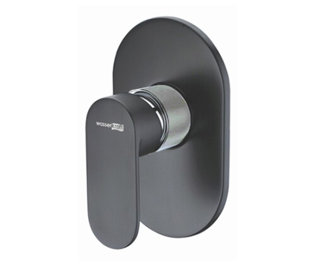 Смеситель для душа WasserKRAFT Elbe 7400 7451 встраиваемый черный без термостата