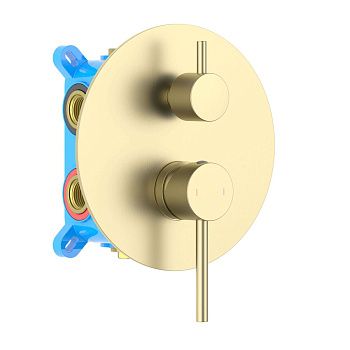 Смеситель для ванны Aquatek Европа AQ1347BG золото