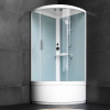 Душевая кабина Am.Pm X-Joy W88C-401A-090WT 100х100 четверть круга с крышей ориентация универсальная