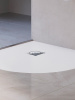 Душевой поддон из искусственного камня RGW Stone Tray (Стоун Трей) 16153100-01 100х100 белый без ножек
