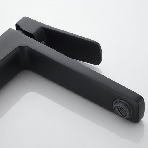 Смеситель Raffine F1199H на раковину черный - фото 5