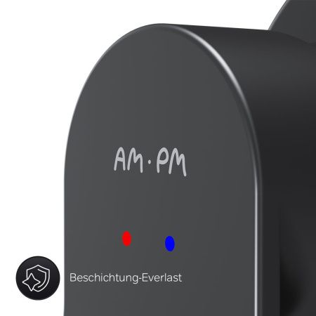 Смеситель для душа Am.Pm X-Joy F85A65022 встраиваемый в стену черный