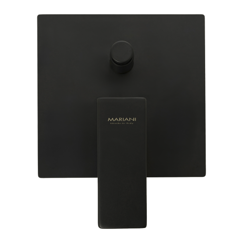 Смеситель для душа Mariani Rebel B14173RE встраиваемый в стену черный без термостата - фото 2