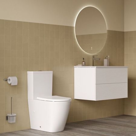 Унитаз-компакт напольный с бачком IDDIS Slide SLIRDSEi24 белый с сиденьем микролифт безободковый смыв торнадо