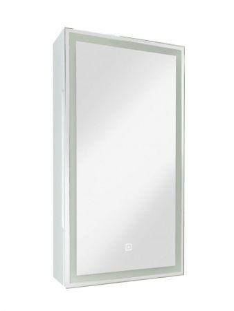 Зеркало-шкаф Art&Max TECHNO AM-Tec-350-650-1D-R-DS-F 40х70 подвесной цвет белый