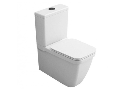 Чаша унитаза напольная Hatria ERIKA PRO Q Y1BV01 цвет белый без сиденья душевой смыв