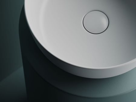 Раковина из сантехнического фарфора Ceramica Nova ELEMENT CN6073MW 40х40 накладная цвет белый без отверстий под смеситель