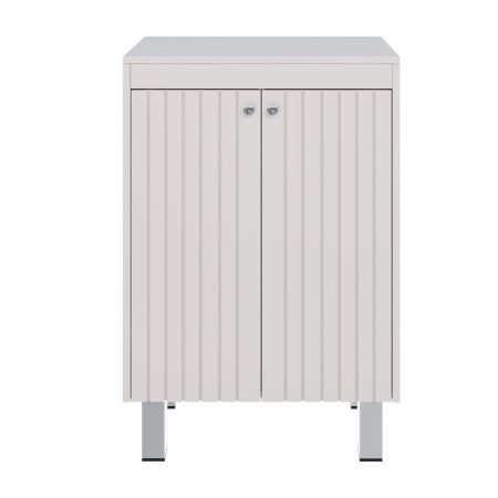 Шкаф LeMark Romance LM07R35N-SH 60х80 напольный цвет белый