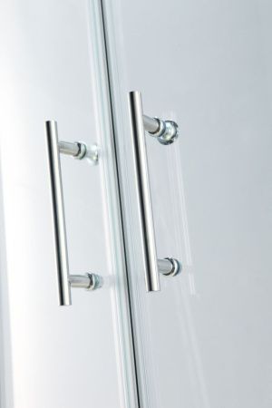 Душевой уголок Cezares MOMENTO MOMENTO-R-2-80-C-Cr 80х80 стекло прозрачное профиль хром без поддона