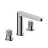 Смеситель для раковины Wasserkraft Tauber 6400 6435 встраиваемый в стену никель