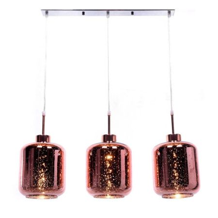Светильник подвесной Lumina Deco Alacosmo (Алацосмо) LDP 6811-3 PR R.GD
