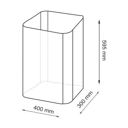 Корзина WasserKRAFT WB-910-L - фото 2