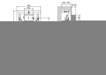 Инсталляция для подвесного унитаза BelBagno BB001-120
