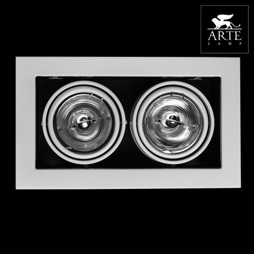 Светильник встраиваемый Arte Lamp Technika (Тецхника) A5930PL-2WH - фото 2