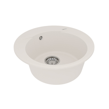 Кухонная мойка LeMark Sula 500 9910004 50х50 цвет белый поверхность матовая