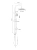 Душевая стойка Agger Fresh A0494000 настенная цвет хром