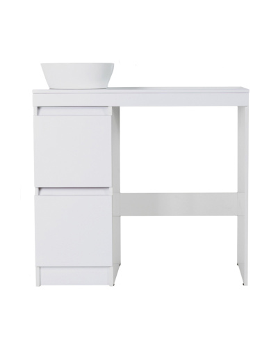 Тумба с раковиной Orange Sistema STM-100TUW+RA 100x49,8x103 - фото 2