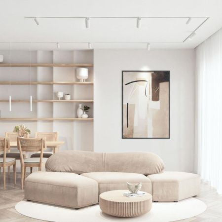 Трековый однофазный светильник Denkirs Simple Spot (Симпле Спот) DK8208-WH