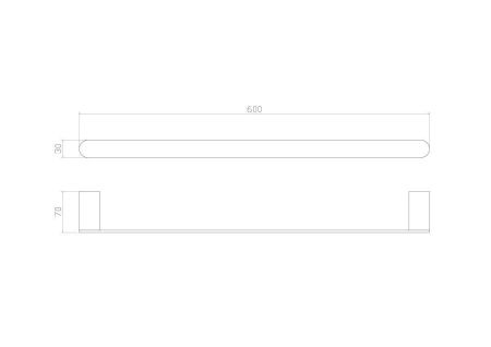 Полотенцедержатель Wonzon & Woghand Carbon WW-7712